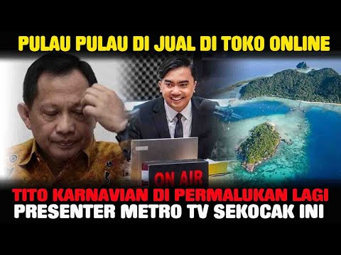 Presenter Metro TV Tertawakan Kemendagri Yang Nggak Becus Ngurus Pulau