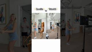 ✨Results✨ vs ✨Tutorial✨ #challenge #couple #shorts #dance