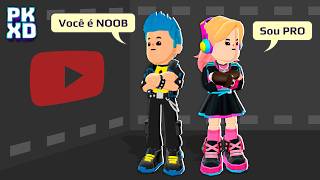 ✅ Você Escolhe o Castigo do Desafio NOOB Vs PRO no PK XD
