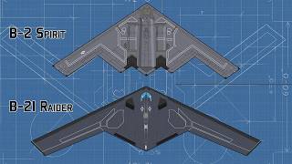 B-2 Spirit VS. B-21 Raider