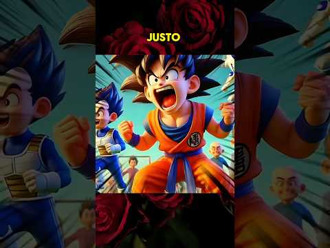 Ninguém escolhe Goku pro time de futebol … 😅 #IA #humor #animacao #desenhos