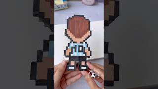 DIY Crazy football lover (FIFA World Cup 2026) #diy #craft #shorts #tonniartandcraft