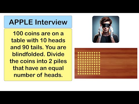 Can You Solve Apple's Split The Coins Riddle?