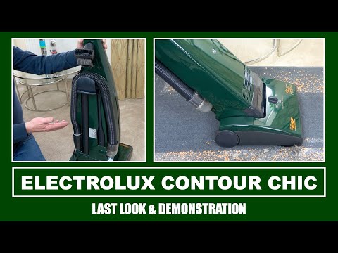 Electrolux Contour Chic Vacuum Cleaner Demonstration and Review