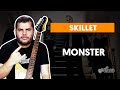 Videoaula MONSTER - Skillet (aula de guitarra)