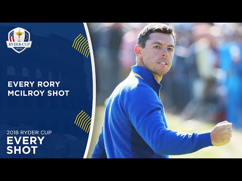 Every Rory McIlroy Shot | 2018 Ryder Cup