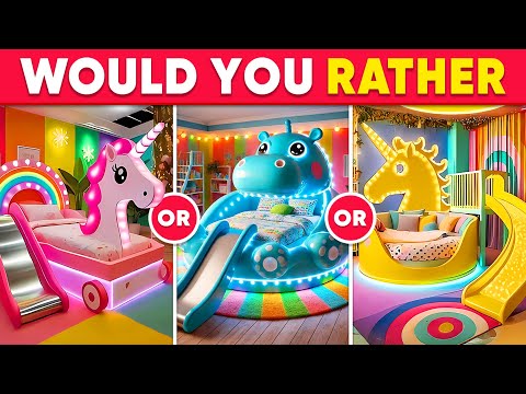 Would You Rather...? Pink, Blue or Gold 💖💙💛 Quiz Kingdom