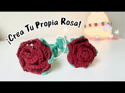 Teje una Rosa Perfecta: Tutorial Completo para Principiantes | Hebras Crochet