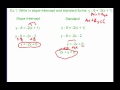 Linear Equations and Their Forms