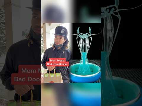 Mom meets Bad DoorDasher #fyp #fy #baddoordasher #goldterrain #skit