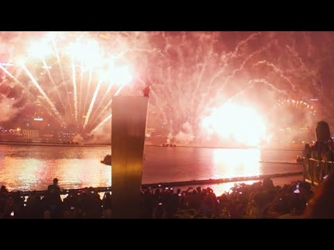 Awesome Fireworks - Singapore National Day Rehearsal