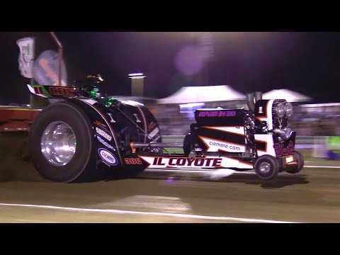 Tractor Pulling Pezzolo (RA) 2025 by ATPI Italia - Black smoke, flames, wheelie & power sound!