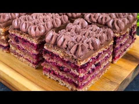 Weihnachtskuchen in 15 Minuten für die ganze Familie! Der beste Kuchen, den ich je gegessen habe!