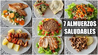 7 ALMUERZOS SALUDABLES PARA TODA LA SEMANA