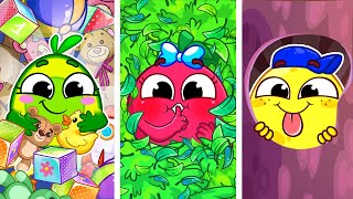 Where Is Baby? 👀 Hide and Seek Adventure | Safe Cartoon for Toddlers | Kids Songs & Nursery Rhymes