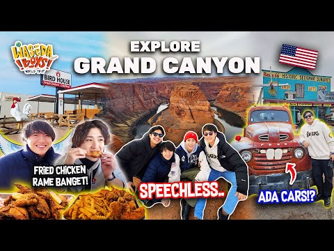GAK ADA OBAT!! GRAND CANYON TOUR, MUKBANG FRIED CHICKEN, FOTO DI ROUTE 66! | WORLD TRIP
