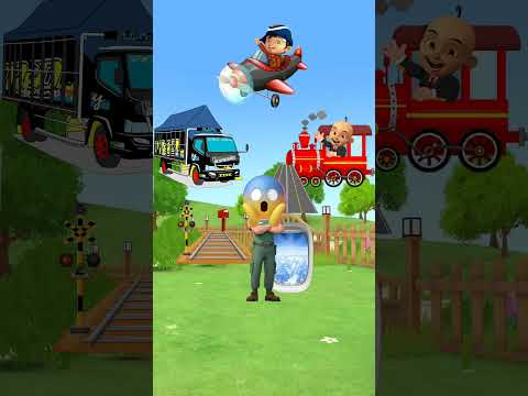 Truk oleng ko jalanya di rell #shorts #kartun #cartoon