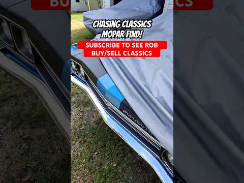 Mopar Classic Cars find! With Rob Evans of Bob Evans Classics Subscribe today!