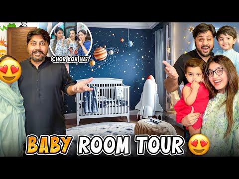 FINALLY BABY ROOM READY HOGYA ♥️ | Bhabhi & Bachon Ka Reaction 😍| Fatima & Hira Ki Chori Pakri Gai 😂
