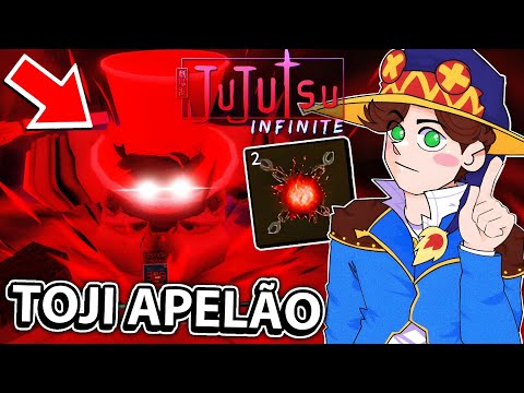 SHOWCASE DO PODER DO TOJI RESTRIÇÃO CELESTIAL NO JUJUTSU INFINITE!