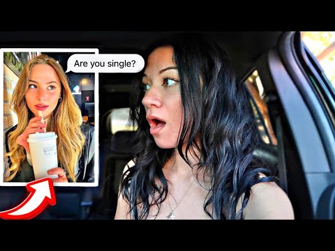 FLIRTING With ANOTHER GIRL At A Coffee Shop PRANK!