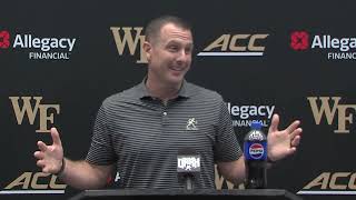 Jake Dickert Press Conference: August 28, 2026
