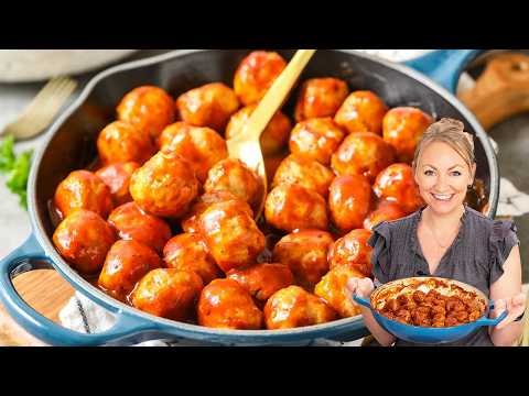 My Go-To Weeknight Dinner: BBQ Chicken Meatballs