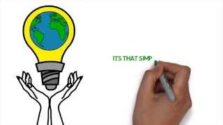 whiteboard animation explainer video - LED light distributor