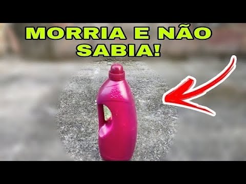 🔥💥Custo Zero : Olha o Que Essa Mulher Fez Usando Garrafa de Amaciante 😱