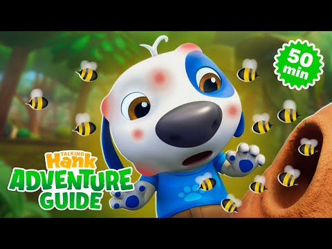 Keeping the Beach Clean 🌴 Talking Hank's Adventure Guide: Island Living Compilation
