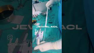 JEWEL ACL is the hottest innovation in ACL surgery. No need to bother your tendons for graft anymore