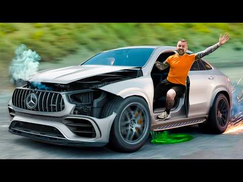 FIRST DRIVE IN MY DESTROYED MERCEDES GLE63S AMG