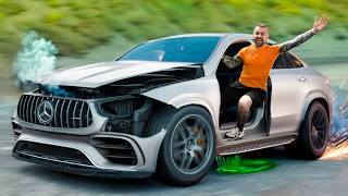 FIRST DRIVE IN MY DESTROYED MERCEDES GLE63S AMG