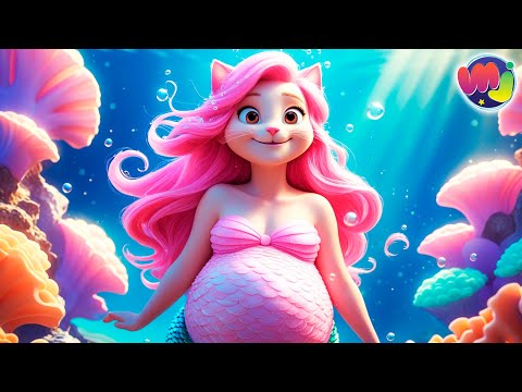 🤰 SIRENA EMBARAZADA tiene HIJOS 🧜‍♀️ ¡Huevos de SIRENA! 🍼 Caricaturas INFANTILES 🎉