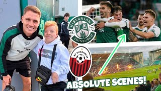 HIBERNIAN 2-1 Shkendija fc | matchday vlog #3