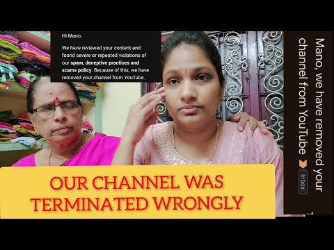 HOW WE GOT BACK OUR TERMINATED CHANNEL | #manohere #terminated #trending #usefulltips #tamiltips