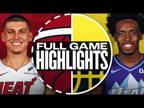 HEAT at JAZZ | FULL GAME HIGHLIGHTS | January 9, 2025