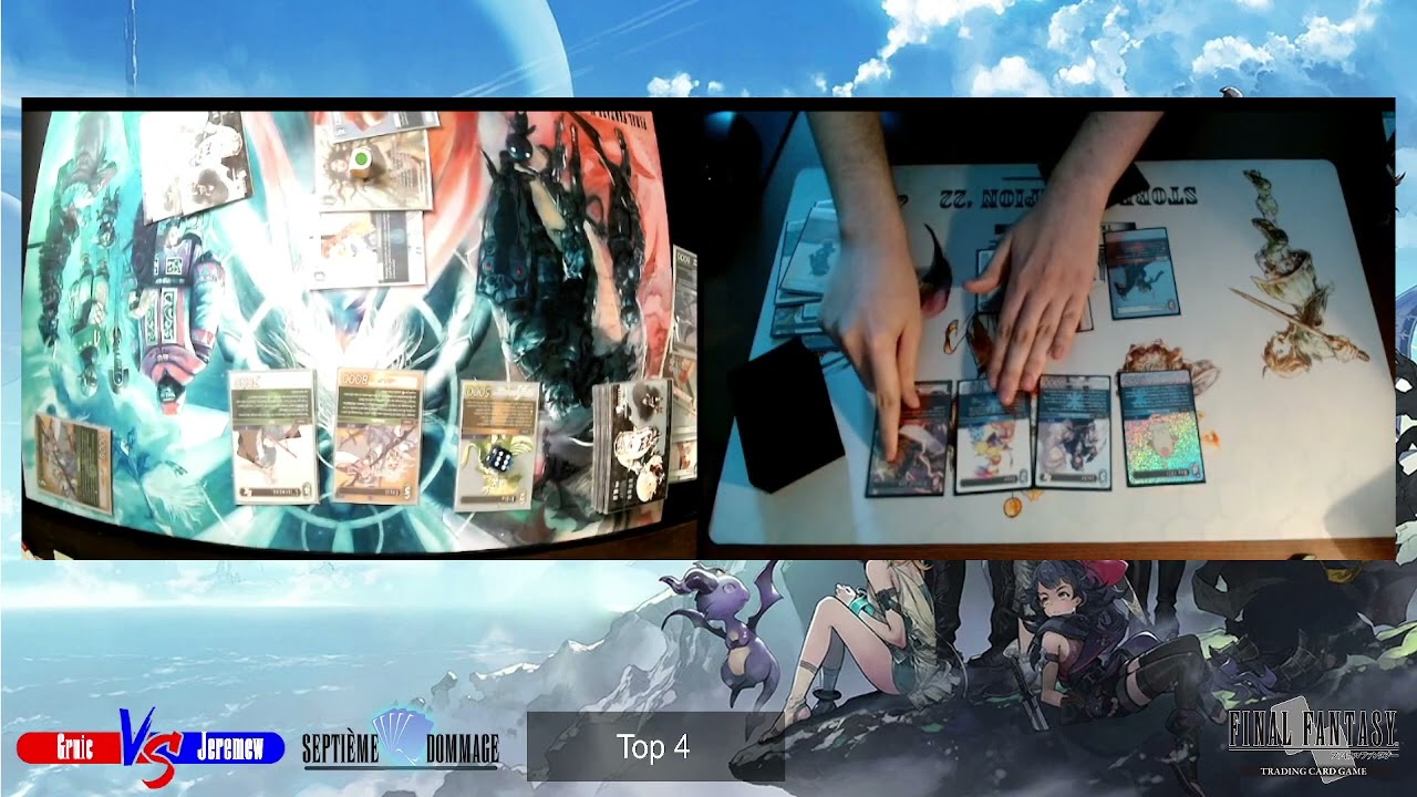 FFTCG - Soul tournament 2023 - Top 4 - (deck FFIV VS deck FFVI)