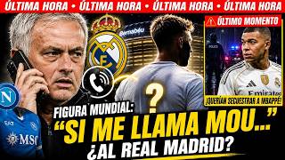 🚨 ¡BOMBAZO! FIGURA MUNDIAL LE HIZO UN GUIÑO A MOURINHO Y AL REAL MADRID 😱💣