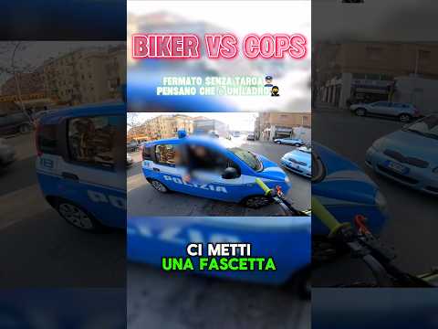 🇮🇹BIKER vs COPS🇮🇹
