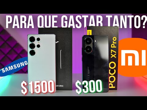 POCO X7 Pro HUMILLA BRUTALMENTE al Galaxy S25 Ultra en JUEGOS y RENDIMIENTO por MENOS DINERO?