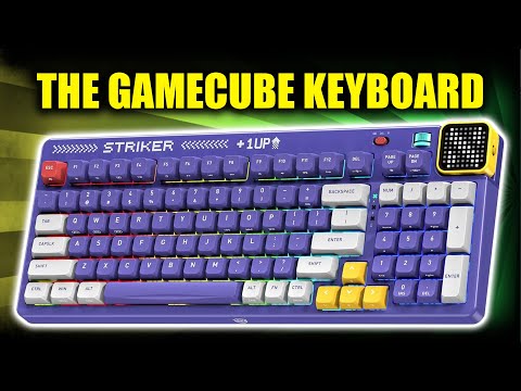 This GameCube Inspired Keyboard is Amazing!