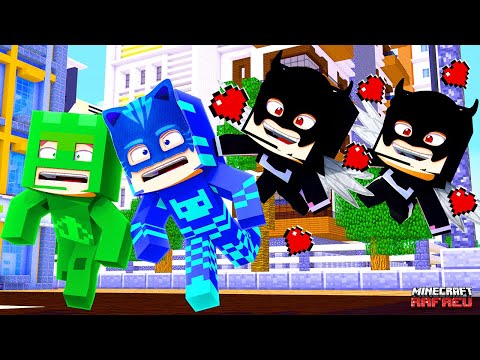 As CORUJITAS REVERSAS Apaixonadas correram ATRAS do Menino GATO e LAGARTIXO no Minecraft