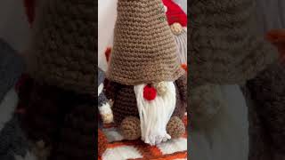 Fall Crochet Gnomes #windingroadcrochet #crochet #crochetpatterns