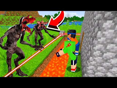 SOBREVIVENDO AO APOCALIPSE DE DEMOGORGON NO MINECRAFT!!