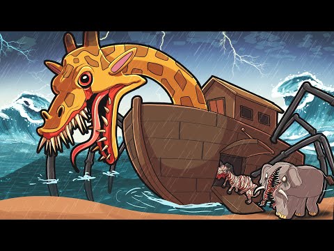 ZOOCHOSIS ANIMALS inside NOAH'S ARK! (Minecraft)