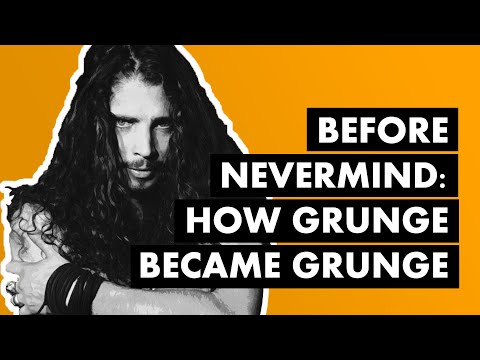 YouTube video thumbnail: Before Nevermind: How Grunge Became Grunge