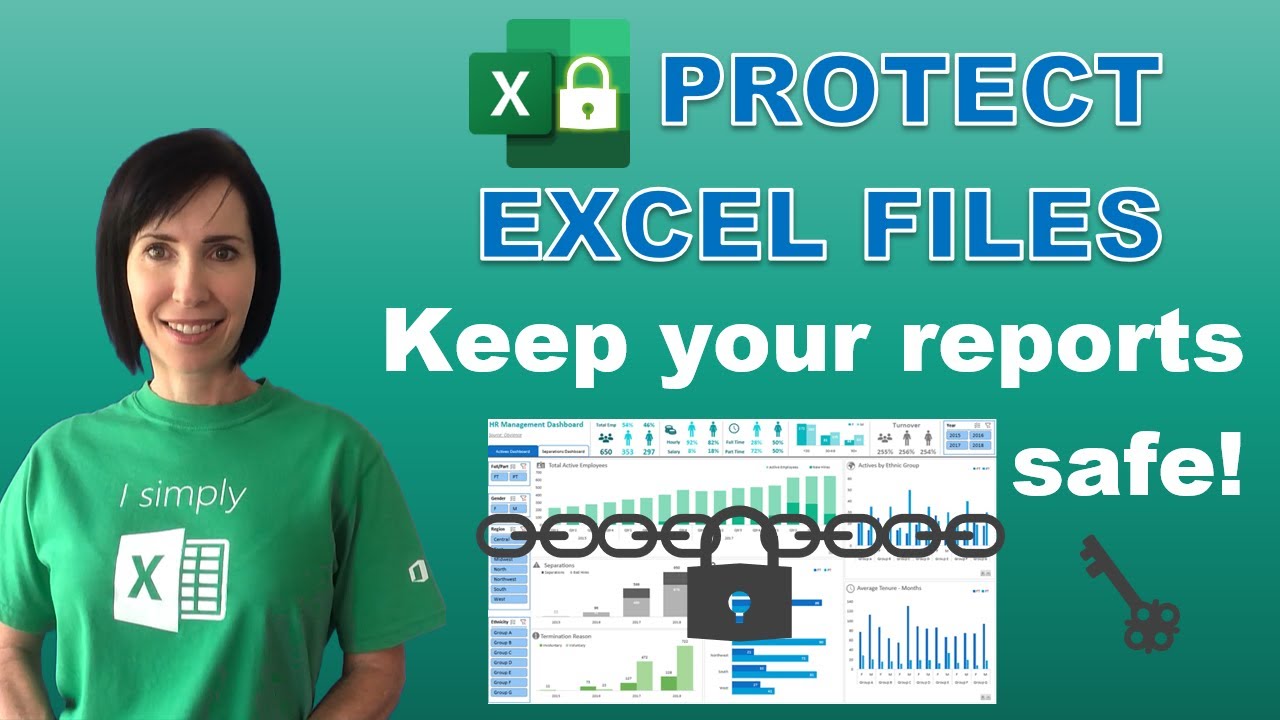 Protect Excel Files - Keep Your Reports Safe - My Online Training Hub