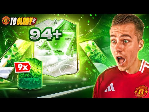 MAMY IKONĘ 94+ 🤑 TRAFIŁEM 9 KART GRASSROOT GREATS! | FC 25 - ManUtd to Glory [#19]