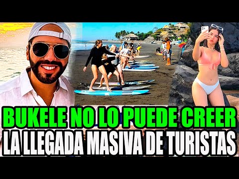 TURISTAS PREPARAN LLEGADA MASIVA A EL SALVADOR, POR LO QUE ACABA DE HACER BUKELE EN EL SALVADOR🌊